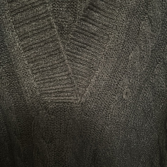 NWOT American Eagle Cable Knit Hooded Sweater - Picture 2 of 6